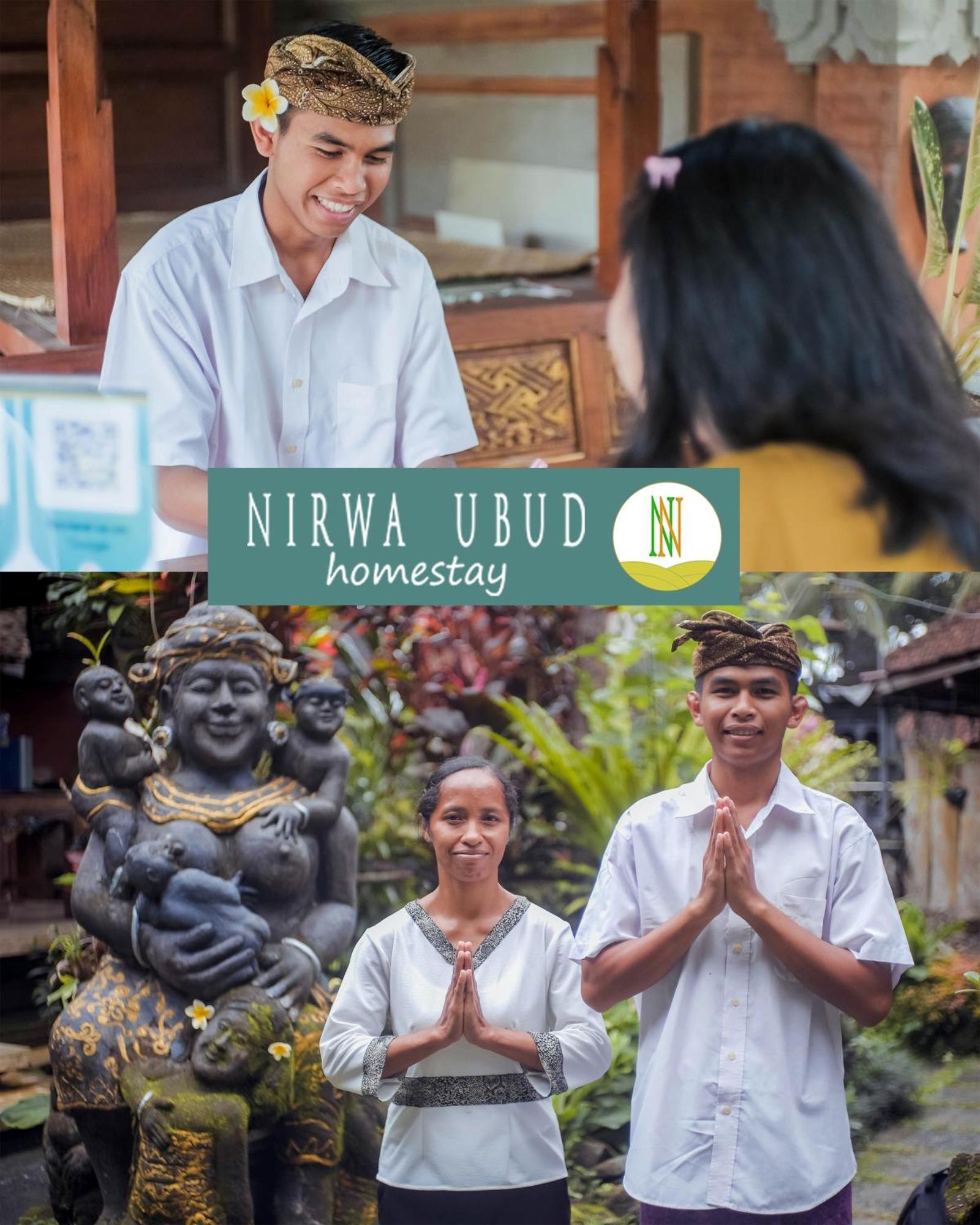 Nirwa 1 Ubud Guesthouse エクステリア 写真